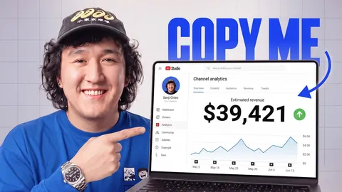 The video's thumbnail. It reads: COPY ME.